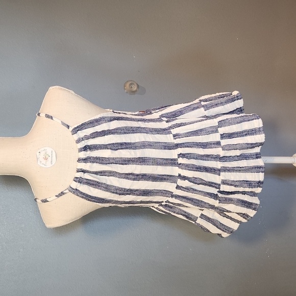 THLM striped boho tasle halter tank top - Picture 5 of 7